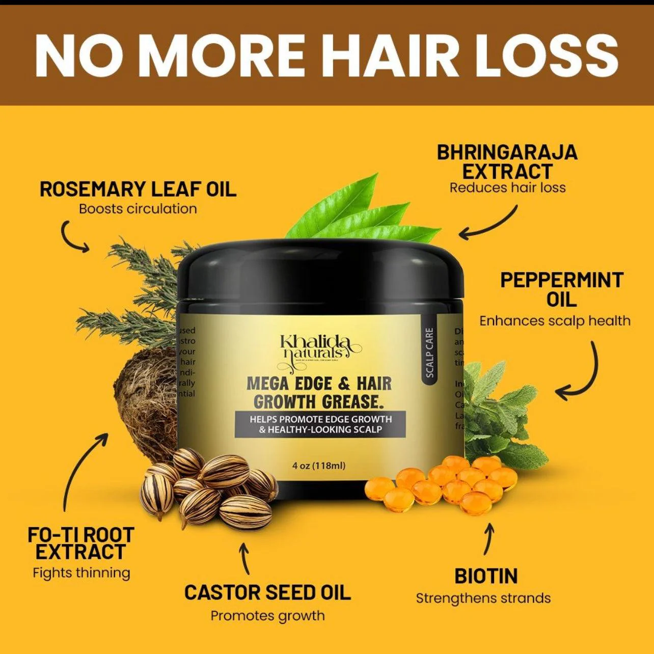 Mega Edge & Hair Growth Grease - Image 10