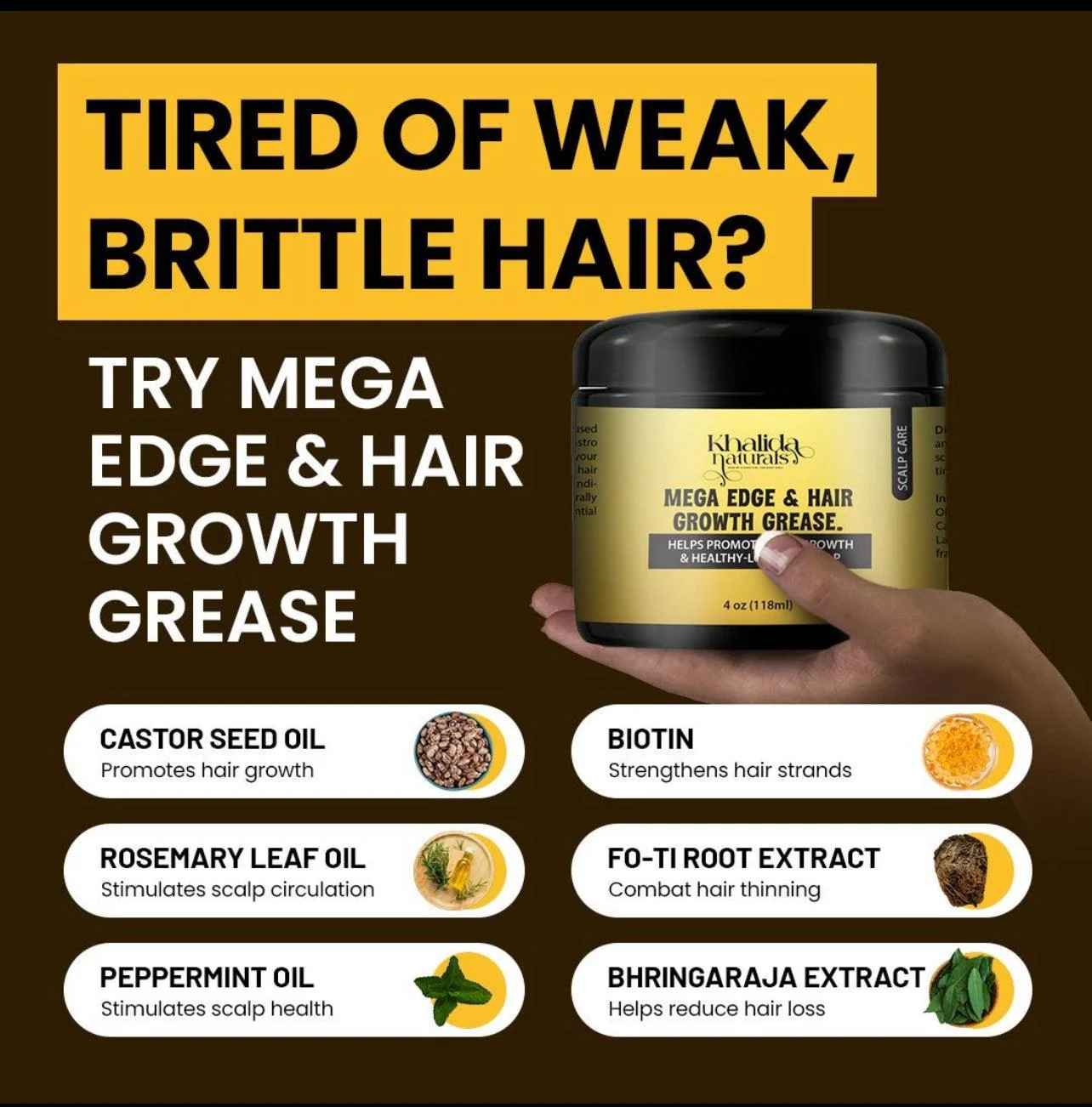 Mega Edge & Hair Growth Grease - Image 11