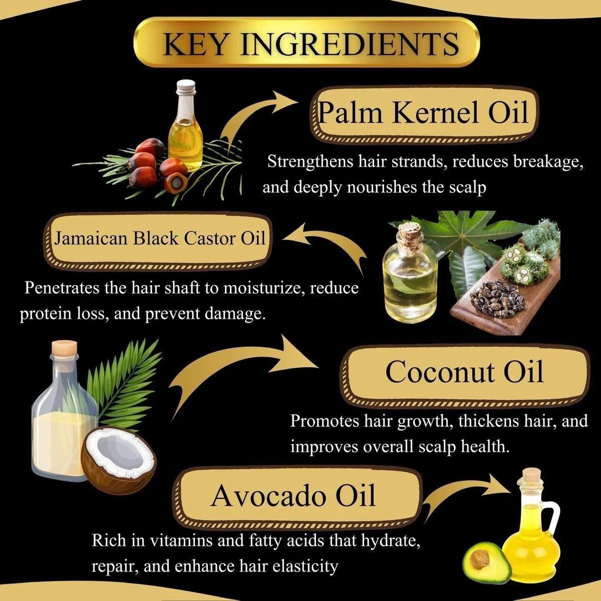 Kinky Hair Growth Oil(West African Batana Oil) - Image 6